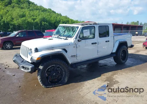 2021 Jeep Gladiator Overland 4X4 из США, поврежденный, VIN 1C6JJTFM0ML522667